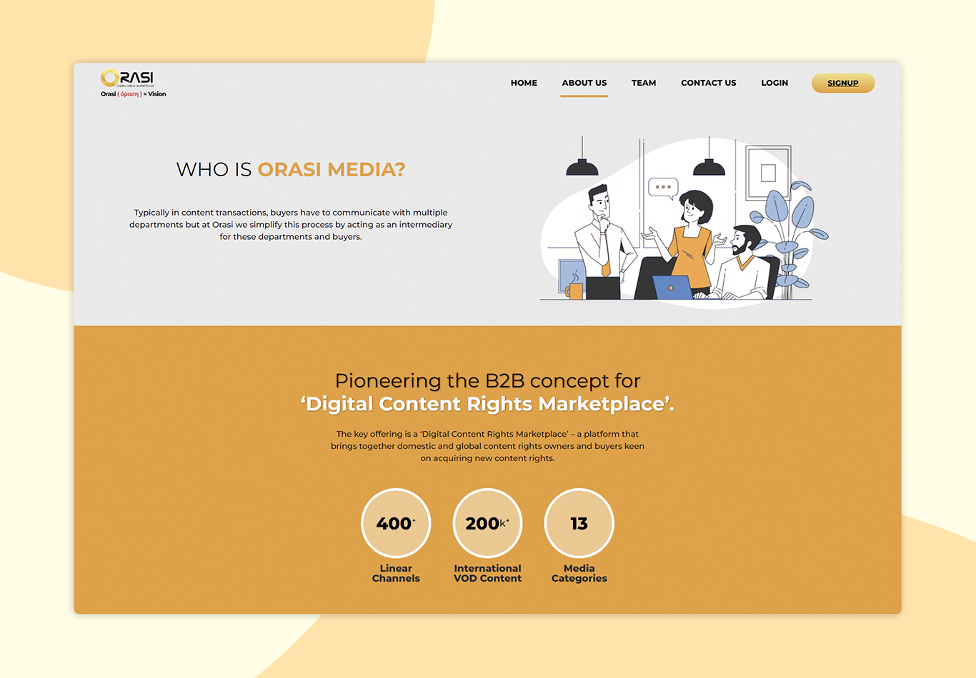 Orasi Media screenshot 1