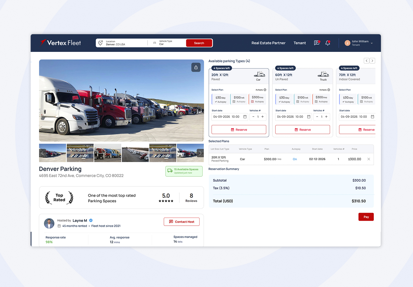 VertexFleet screenshot 2