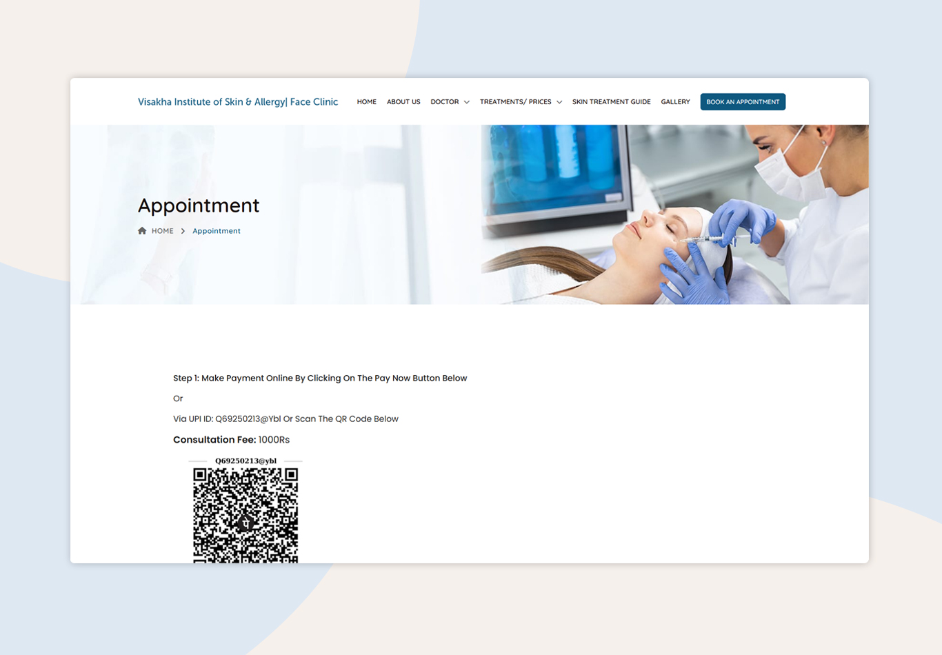 Visakha Skinclinic screenshot 2