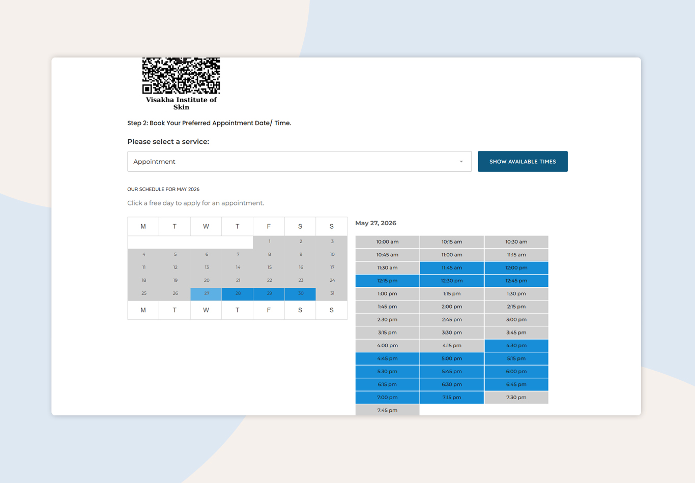 Visakha Skinclinic screenshot 3